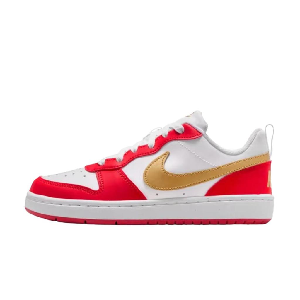 Nike Court Borough Box, Wedding Shoes GS Auspicious Dragon And Phoenix Slip Resistant Abrasion Resistant Low top DV5456-137(TeamA-S-BOX)