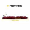 For BMW Z4 E85 2002-2008 LED Trunk 3Rd Third Brake Stop Rear Tail Light Red Lens