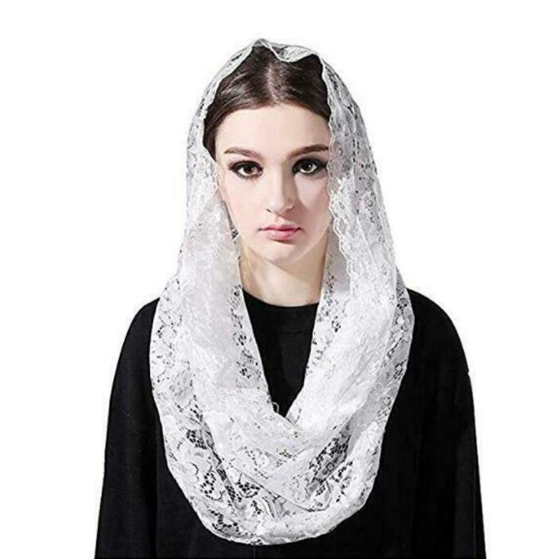 Вуаль для свадьбы Хэллоуина от Meier Bridal, головной платок из вышитого кружева, вуаль для лица, женский марлевый шарф