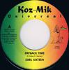 7inch Record EARL SIXTEEN - Payback Time NONE Koz-Mik Univers UK Reggae, Ska & Dub Used