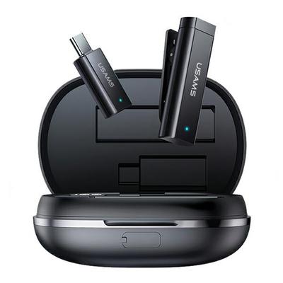 USAMS Беспроводной Петличный Микрофон enc 2.4G Беспроводной Петличный Микрофон Usb-C Zb243Mkf01 (Ус-Зб243)