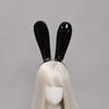 Sexy Bunny Maids Ears Headband Cosplay Leather Rabbit Ear Hairband DJ Night Club Bar Headwear Party Hair Hoop High Quality