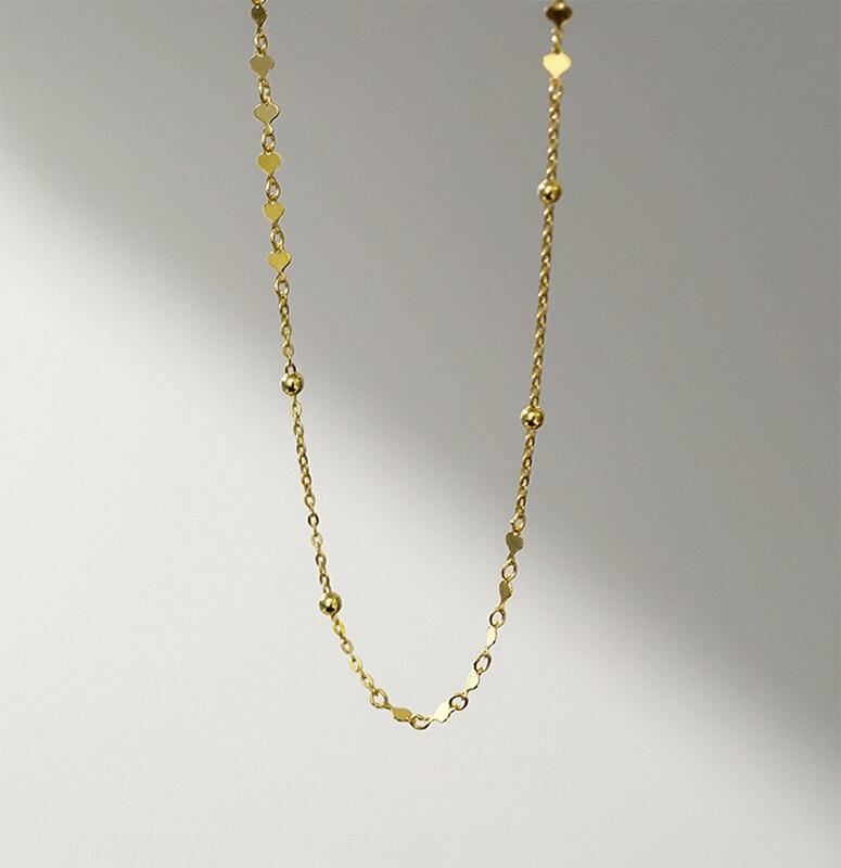 ANENJERY Короткое ожерелье из бисера в форме сердца для женщин, изысканные очаровательные вечерние ювелирные изделия, оптовая продажа