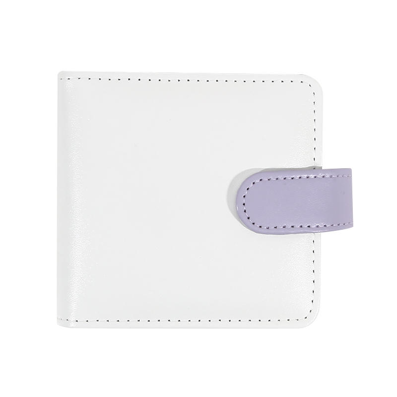 Легкий Мини K-pop Обложка для Альбома для Фотокарточек Кожаный Маленький Фотоальбом на Разъемных Листах для Организатора Коллекционных Карт Игровых Карт