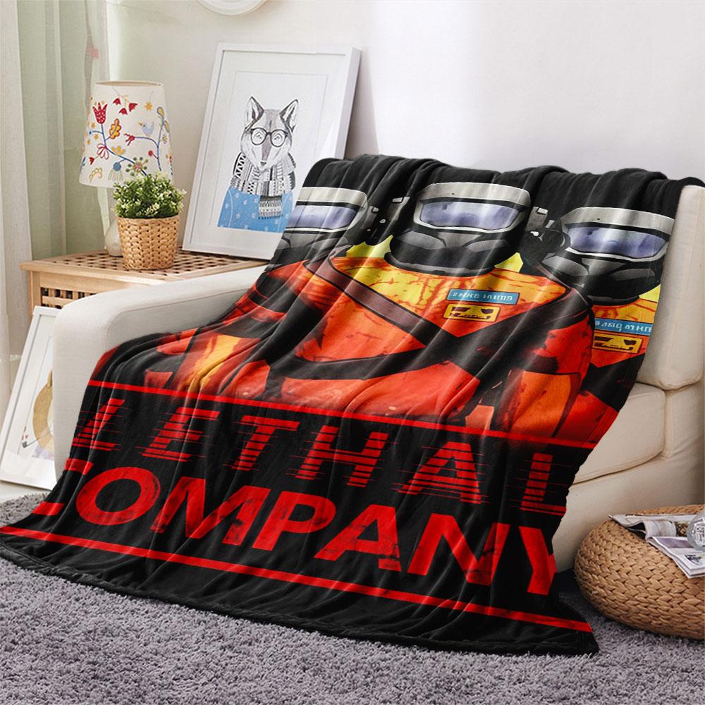 Lethal Company Blanket, High quality Comfortable for All Seasons, Home Decor, Warmth and Comfort