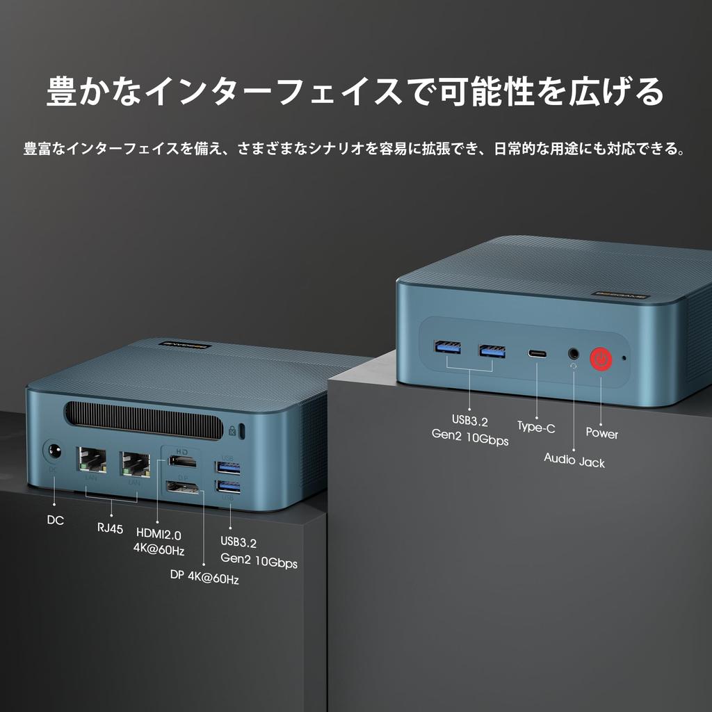 Intel Mini PC I5 12600H BOSGAME P2 Lite Mini PC 16G DDR4 3200Mhz RAM 512G PCIe NVMe SSD Mini PC Equipped with Windows 11 Pro WiFi 6E Dual LAN Screen