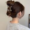 2023 New Metal Hair Claw Clip Korean Geometric Moon Star Hair Crab Clips Hairpins For Women Hair Jewelry Accessories Headwear