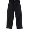 Solid Color Logo Mid-Rise Zipper Cargo Pants Men Pants Black IW7476
