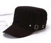 Sproutsy Men's Vintage Flat Top Work Cap (Black)