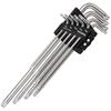 СУДНО (СУДНО) Защищенный от взлома Torx L-образный гаечный ключ, Набор из 9 шт., 8509TXH