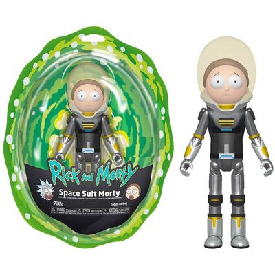Рик и Морти в скафандре Морти, металлическая фигурка