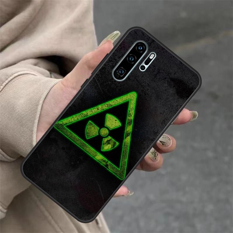 Чехол-предупреждение о ядерной радиации для Huawei Nova 3i 7i 8i 11i Y60 Y70 Y90 Y61 Y91 10 9 SE 11 Pro P20 P40 P30 Lite