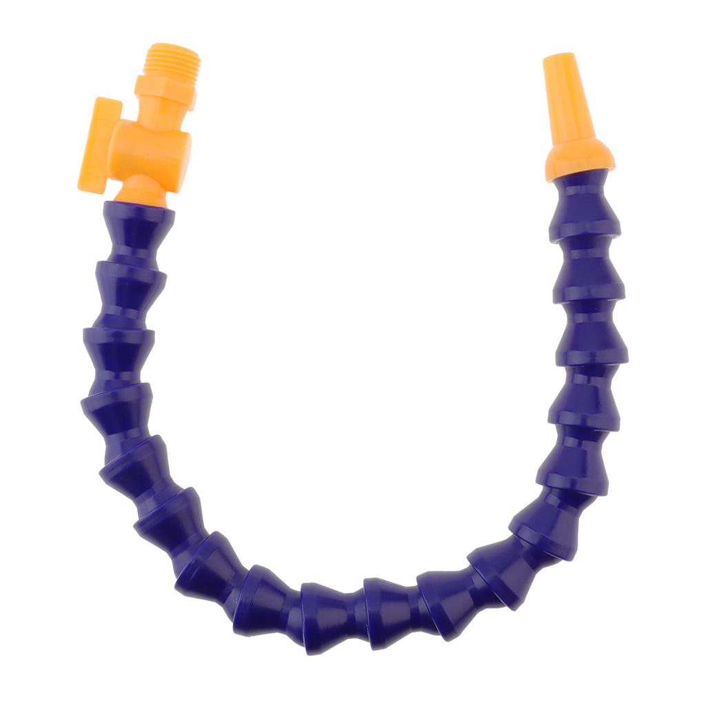 1/2 3/8 1/4 PT резьба пластиковая круглая насадка гибкая трубка водяного масляного охлаждения 50/60 см для станков с ЧПУ / фрезерования с переключателем, шланг для масляного охлаждения