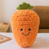 16-28CM Fruit Vegetable Plush Toy Cute Soft Watermelon Pineapple Banana Strawberry Mango Carrot Children's Christmas Gift