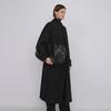 LESS 2023 Winter Merino Wool Loose Long Coat