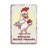 Farm Chicken Fresh Eggs Metal Tin Signs Vintage Plaque  Wall Art Decor Tin Plate Retro Poster Bar Happy Farm Home Wall Decor