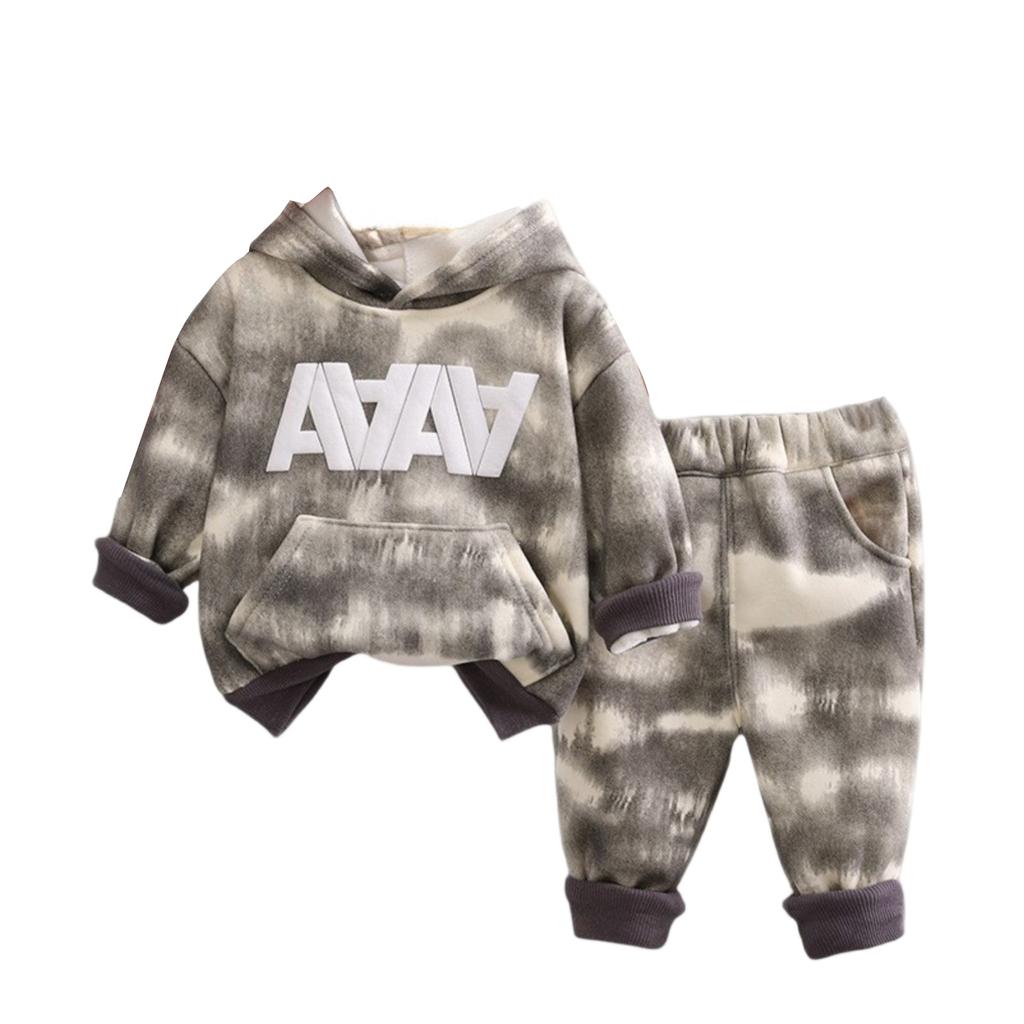 Детский повседневный комплект с длинным рукавом, удобные наряды для повседневной носки