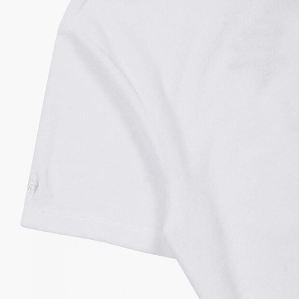 Le Coq SporTif Terry Crop Polo Collar T shirT owT qp222TTs55