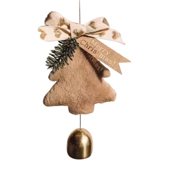 Подвеска Yousheng Christmas, праздничная подвеска в виде колокольчика на рождественскую елку, изысканное подвесное украшение в виде колокольчика для украшения дома на праздник