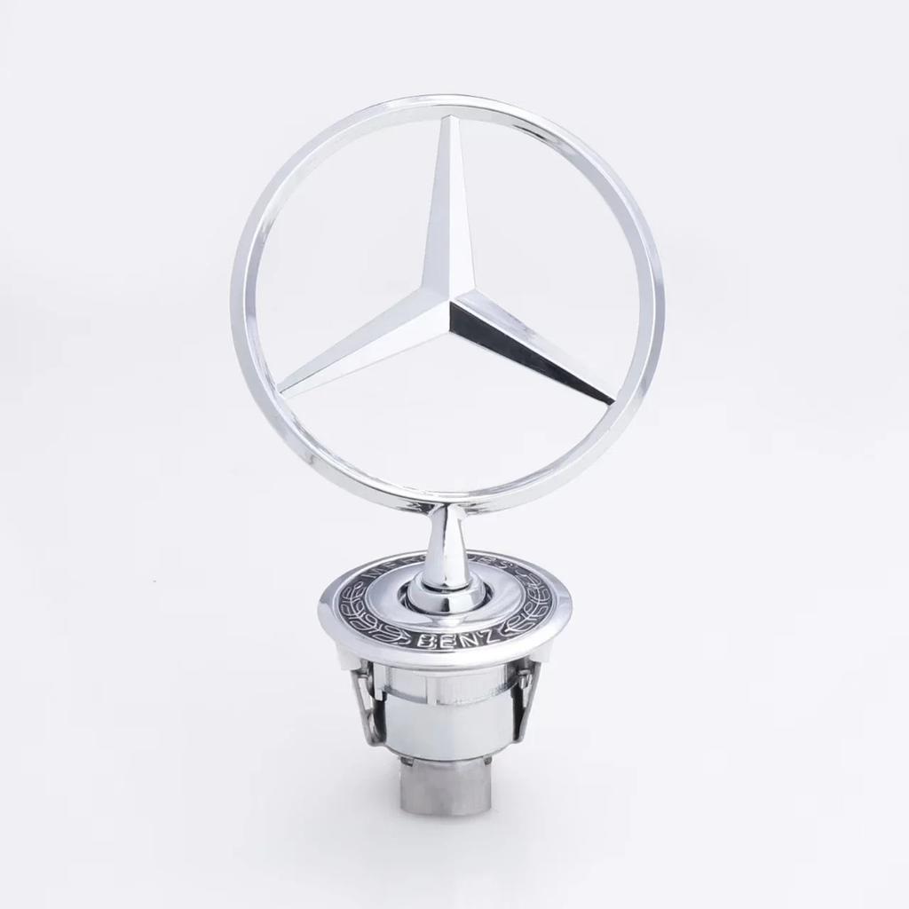 AABIC1 Metal Star Bonnet Hood Logo Emblem Badge For Mercedes Benz AMG Maybach W204 W205 W203 W211 W212 W213 C180 C200 E200 E260L S A1