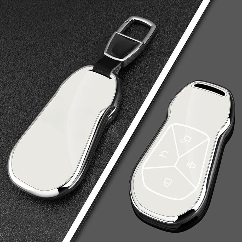 Чехол-сумка для автомобильного ключа для Xpeng Xiaopeng G6 G9 P7 G5 G3 Защитная крышка-брелок Оболочка для защиты умного дистанционного ключа