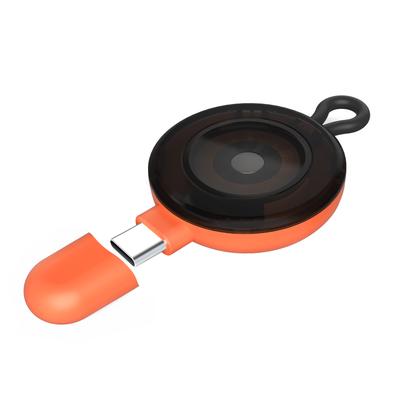 Беспроводное зарядное устройство для Apple Watch series 9 8 7 Портативная док-станция для зарядки Type-C Для iWatch SE 6 5 4 3 2 Ultra Зарядное устройство для часов