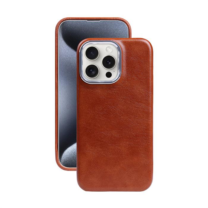 Lichicase Luxury Premium Leather Back Cover for vivo V60 V60 Lite Y50 Y500 Y400 Shockproof Camera Guard Case