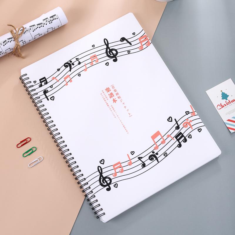 Папка для рисования и нот с прозрачным вкладышем формата А4