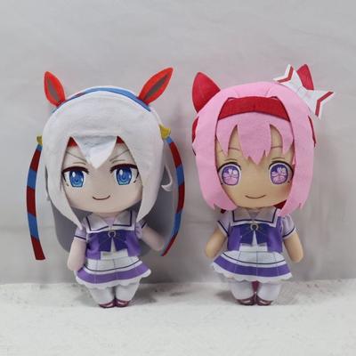 Милые Плюшевые Игрушки Derby Uma Musume Хару Урара Тамамо Кросс Набивные Куклы Аниме Плюшевая Подушка Фигурка Подарки на День Рождения Рождество