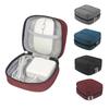 Мини квадратная цифровая сумка для хранения адаптер кабель питания для передачи данных наушники мышь портативный водонепроницаемый чехол-органайзер для дома дорожная сумка