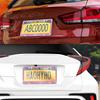 Bling Car License Plate Frame, 2PCS Crystal Sparkly Rhinestone Stainless Steel Vehicle License Plate Holder for Women Girl, Diamond Automotive