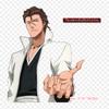 Aizen Bleach Sosuke Anime Lron On Patches For Clothes Bag Tshirt Heat Transfer Stickers Stripes Appliques
