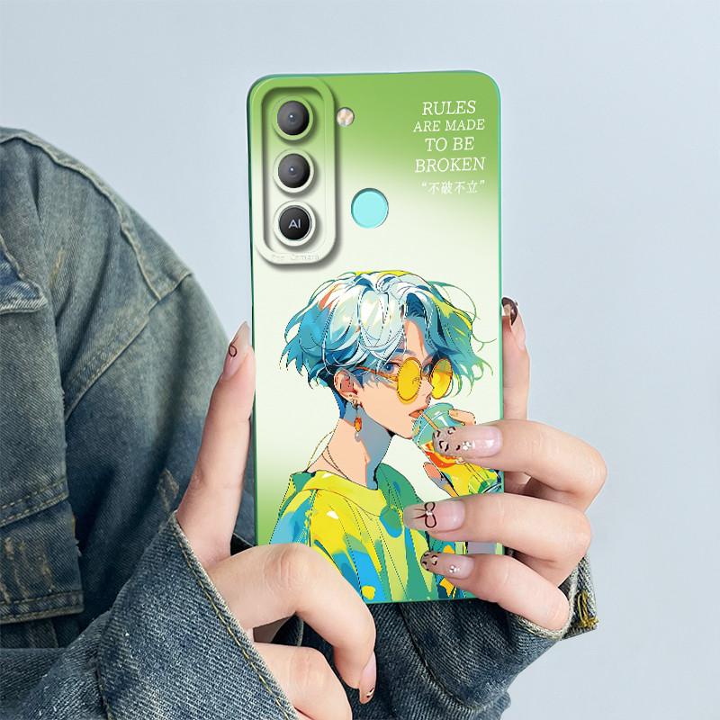 Чехол для телефона Tecno Pop 5 LTE 5Lte BD4 BD4i BD4a Чехол Мягкий Силикон Милый Мультяшный Панда Цветок Мальчики Девочки Funda Защитный Coque