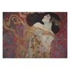Wallpaper Red abstract woman - G. Klimt