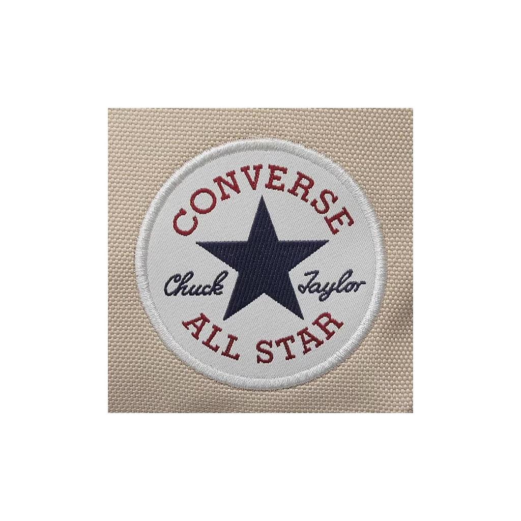 New Converse Straight Edge Polyester Backpack Large Size Unisex Brown 10021138-A13