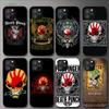 Ffdp чехол для телефона с пятью пальцами и костями черепа для Iphone 11 12 Mini 13 14 Pro Xs Max X 8 7 6s Plus 5 Se Xr Shell