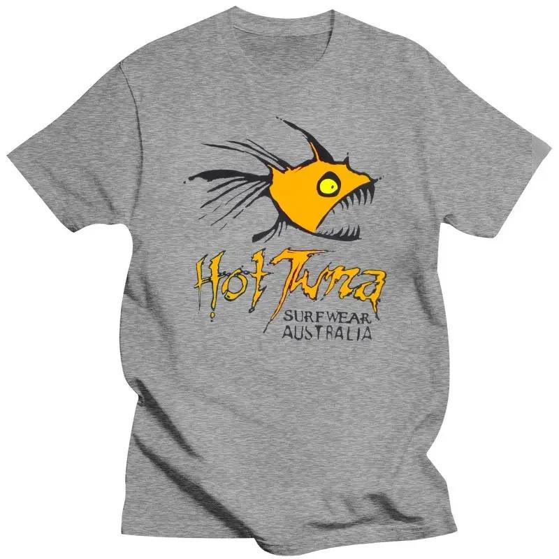 Hot Tuna Print 100% Cotton High Quality Fashion Trend New Spring Summer Men Graphic T Shirts