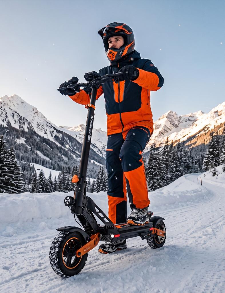 Kukirin G2 Max Electric Scooter with Seat Adults, 44 Mile Range Full-Size 50 Miles Range Dual Brake Folding Fast e Scooter, Black