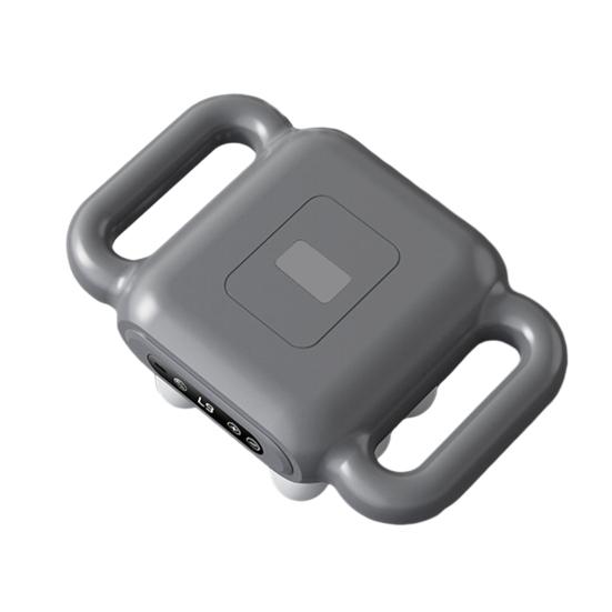 Массажер для глубоких тканей и фасций с 8 головками, интеллектуальным таймером и дистанционным управлением, малошумный аккумуляторный массажный аппарат