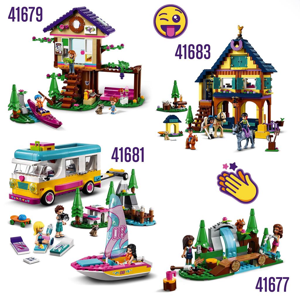 LEGO Friends Forest Horseback Riding Center 41683