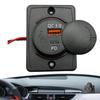 Автомобильное зарядное устройство USB-адаптер, высокоскоростное сверхбыстрое интеллектуальное автомобильное зарядное устройство USBQC3.0PD 18WPD, квадратная раздвижная крышка, зарядное устройство для планшета