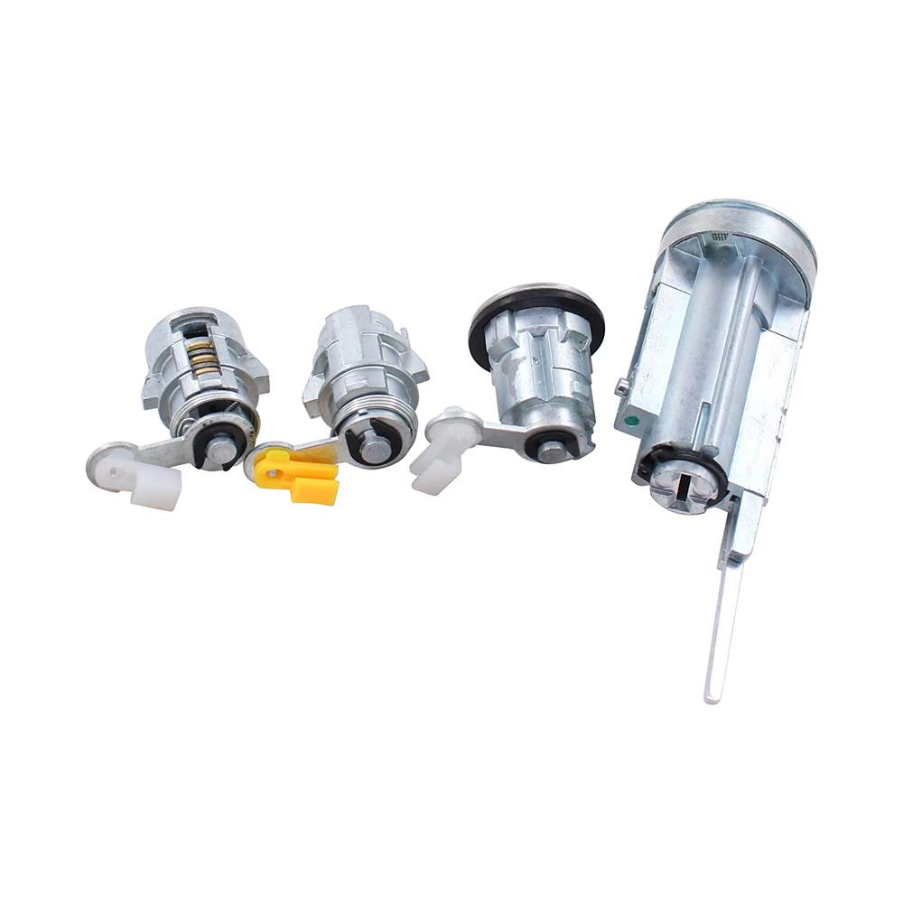 Комплект цилиндров замка зажигания, двери и багажника для Toyota Corolla 1987-1992