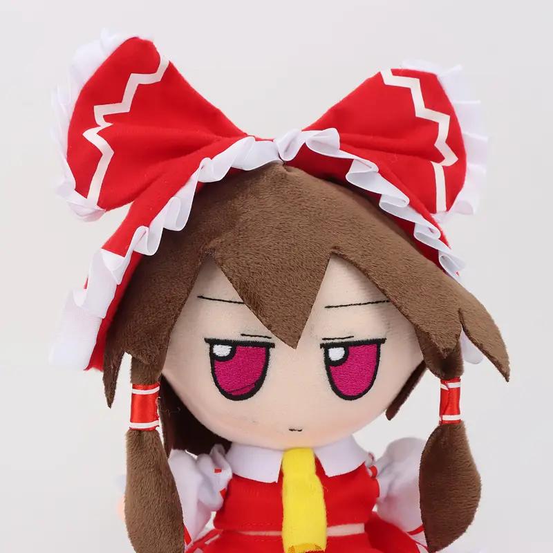 20 см Милая Плюшевая В Наличии fumo×fumo Проект TouHou Рейму Мягкая Игрушка Милый И Очаровательный Подарок Ребенку На День Рождения Рождественские Подарки Домашний Декор Коллекционеру