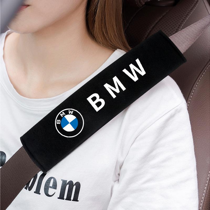 FNBA6 Car Seat Belt Cushion-Shoulder Pad for BMW Comfortable, Car interior stickers car accessories