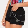 Big Pin Butterfly Pants Chain Double Layer Fashion Sweet Ladies Fashion Metal Waist Chain Waist Chain