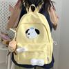 Студенческая школьная сумка с рисунком собаки, женский рюкзак большой вместимости в студенческом стиле, рюкзак для третьего-шестого класса