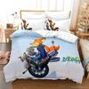 Cartoon Zootopia Zootropolis 3d Printed Duvet Cover Set HD Comforter Cover Bedclothes for Kids Bedding Sets Bedroom Decor