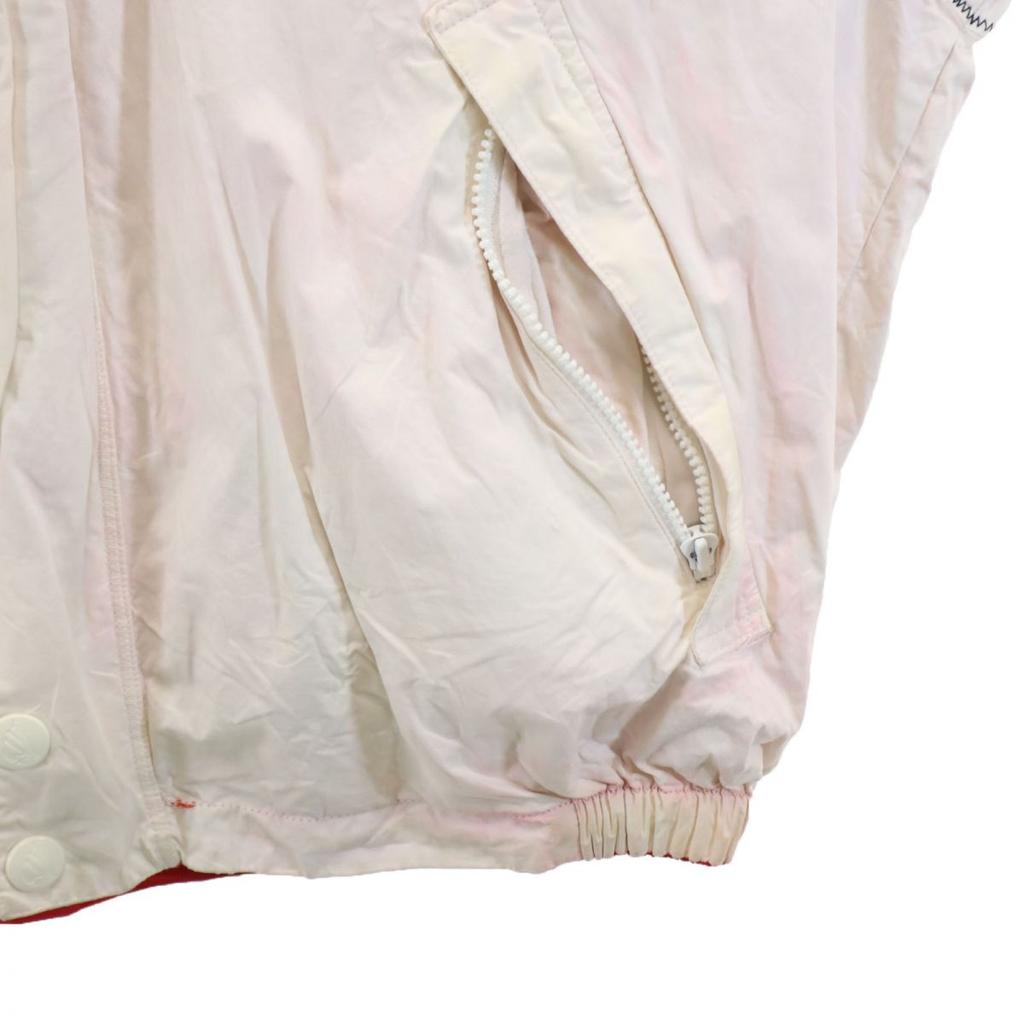 Nautica 90s Old Flag Tag Reversible Zip Jacket L Red X White Men's Used