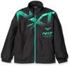 Mizuno Тренировочный разминочный костюм, размер Япония 130 до японского размера N-XT куртка, водоотталкивающий, юниорский, 32JE9932, черный, (эквивалент 130)