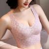 Plus Size M-7XL Bras For Women Seamless Lace Underwear Push Up Bra Large Bralette Female Brassiere Wireless Padded Breathable